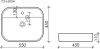 Умывальник Ceramica Nova Element CN6034 icon 8