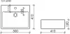 Умывальник Ceramica Nova Element CN6040 icon 8