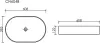 Умывальник Ceramica Nova Element CN6048MP icon 10
