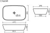 Умывальник Ceramica Nova Element CN6049MDH icon 10