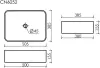 Умывальник Ceramica Nova Element CN6052 icon 10