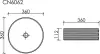 Умывальник Ceramica Nova Element CN6062 icon 12