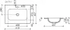 Умывальник Ceramica Nova Element CN7011 icon 3