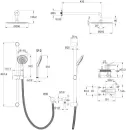 Душевая система Cersanit Moduo 64087 icon 5