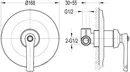 Смеситель Cezares Liberty-DIM-01 icon 2