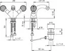 Смеситель Cezares LORD-BS1-01 icon 2