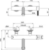 Смеситель Cezares Olimp VM 01 L icon 2