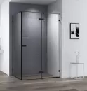 Душевой уголок Cezares Bellagio-AH-1-140/80-C-NERO icon