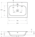 Умывальник Cezares CZR-NAT-60-LVB icon 3