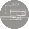 Душевой уголок Cezares Slider-AH-1-100-70/80-Grigio-NERO фото 4