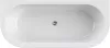 Акриловая ванна Cezares Slim Wall-180-80-60-NERO-SET фото 2