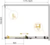 Душевой уголок Cezares Stylus-Soft-AH-1-120/80-C-Cr фото 2