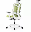 Кресло Chair Meister Nature II Slider (рама белая, зеленый)  фото 3