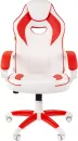 Кресло CHAIRMAN Game 16 White (белый/красный) фото 2