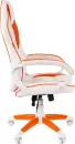Кресло CHAIRMAN Game 16 White (белый/оранжевый) фото 3
