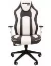 Кресло CHAIRMAN Game 23 (серый/белый) фото 2