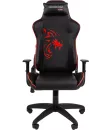 Кресло Chairman Game 40 (черный/красный) фото 2