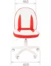 Кресло Chairman Kids 122 (белый/красный) фото 4