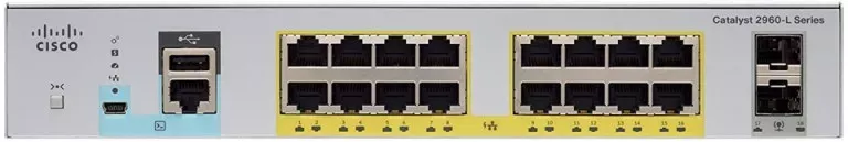 Управляемый коммутатор 2-го уровня Cisco Catalyst WS-C2960L-16PS-LL фото 3