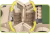 Конструктор Cobi World War II 2402 VW typ 82 Kubelwagen icon 4