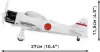 Конструктор Cobi World War II 5729 Mitsubishi A6M2 Zero-Sen icon 2