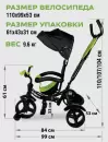 Трехколесный велосипед CosmoRide MX-03GN (зеленый) icon 8