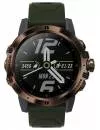 Умные часы Coros Vertix (коричневый/зеленый, силиконовый ремешок) фото 2