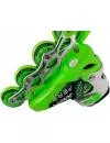 Роликовые коньки Cosmoride Aqua (белый/зеленый) фото 5