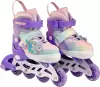 Роликовые коньки CosmoRide Cleo (р-р 35-38, белый/фиолетовый) icon