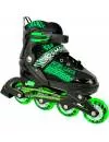 Роликовые коньки Cosmoride Skater (черный/зеленый) фото 4
