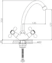 Смеситель Cron CN4119-2 icon 2