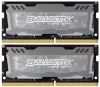 Оперативная память Crucial Ballistix Sport 2x4GB DDR4 SODIMM PC4-19200 (BLS2C4G4S240FSD) icon