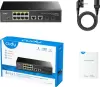 Неуправляемый коммутатор Cudy GS1010PS2 1.0 фото 4