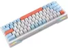 Клавиатура Cyberlynx ZA63 Pro White Blue Orange (TNT Yellow) фото 3