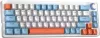 Клавиатура Cyberlynx ZA68 White Blue Orange (TNT Yellow) фото 2