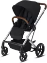 Универсальная коляска Cybex Balios S Lux 2 в 1 (серебристая рама, deep black) icon