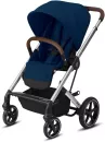 Универсальная коляска Cybex Balios S Lux 2 в 1 (серебристая рама, navy blue) icon