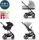Универсальная коляска Cybex Balios S Lux BLK 3 в 1 (Lava Grey, с дождевиком) icon 3