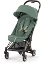 Детская прогулочная коляска Cybex Coya Rosegold (leaf green) icon