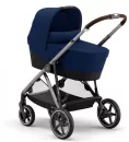 Универсальная коляска Cybex Gazelle S 2 в 1 (taupe frame/navy blue) icon