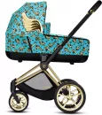 Детская прогулочная коляска Cybex Priam FE JS (cherubs blue) icon