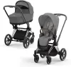 Детская универсальная коляска Cybex Priam IV 2 в 1 (Chrome Brown/ Mirage Grey) icon 5