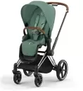 Детская универсальная коляска Cybex Priam IV 2 в 1 (Chrome Brown/Leaf Green) icon 6