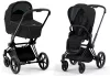 Универсальная коляска Cybex Priam IV 2 в 1 (Deep Black/Matt Black) icon