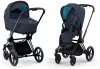 Универсальная коляска Cybex Priam IV 2 в 1 (Nautical Blue/Matt Black) icon