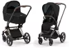 Универсальная коляска Cybex Priam IV Plus 2 в 1 (Stardust Black/Rose Gold Frame) icon