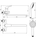 Смеситель Damixa Jupiter 779500001 icon 2