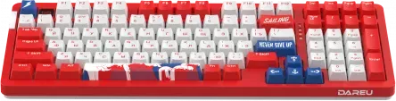 Клавиатура Dareu A98 (красный) фото 3