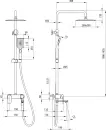 Душевая система Deante Alpinia NAC Z1AM icon 2