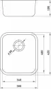 Кухонная мойка Deante Arabeska ZAA 010B icon 2